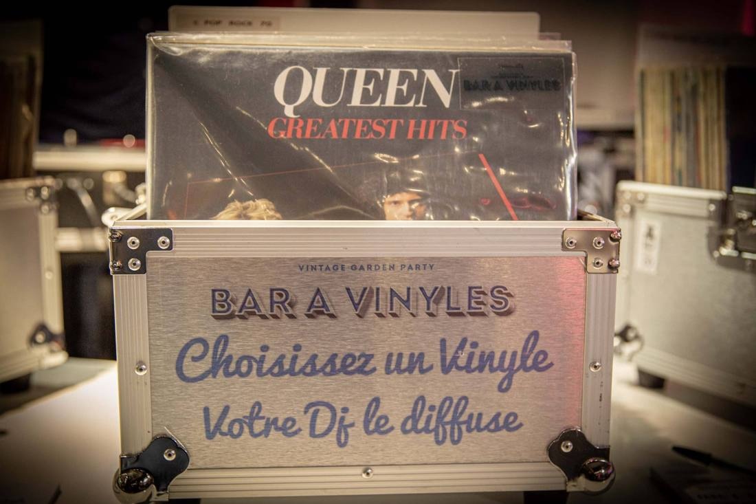 Bac à vinyles Queen Greatest Hits — Bar à Vinyles